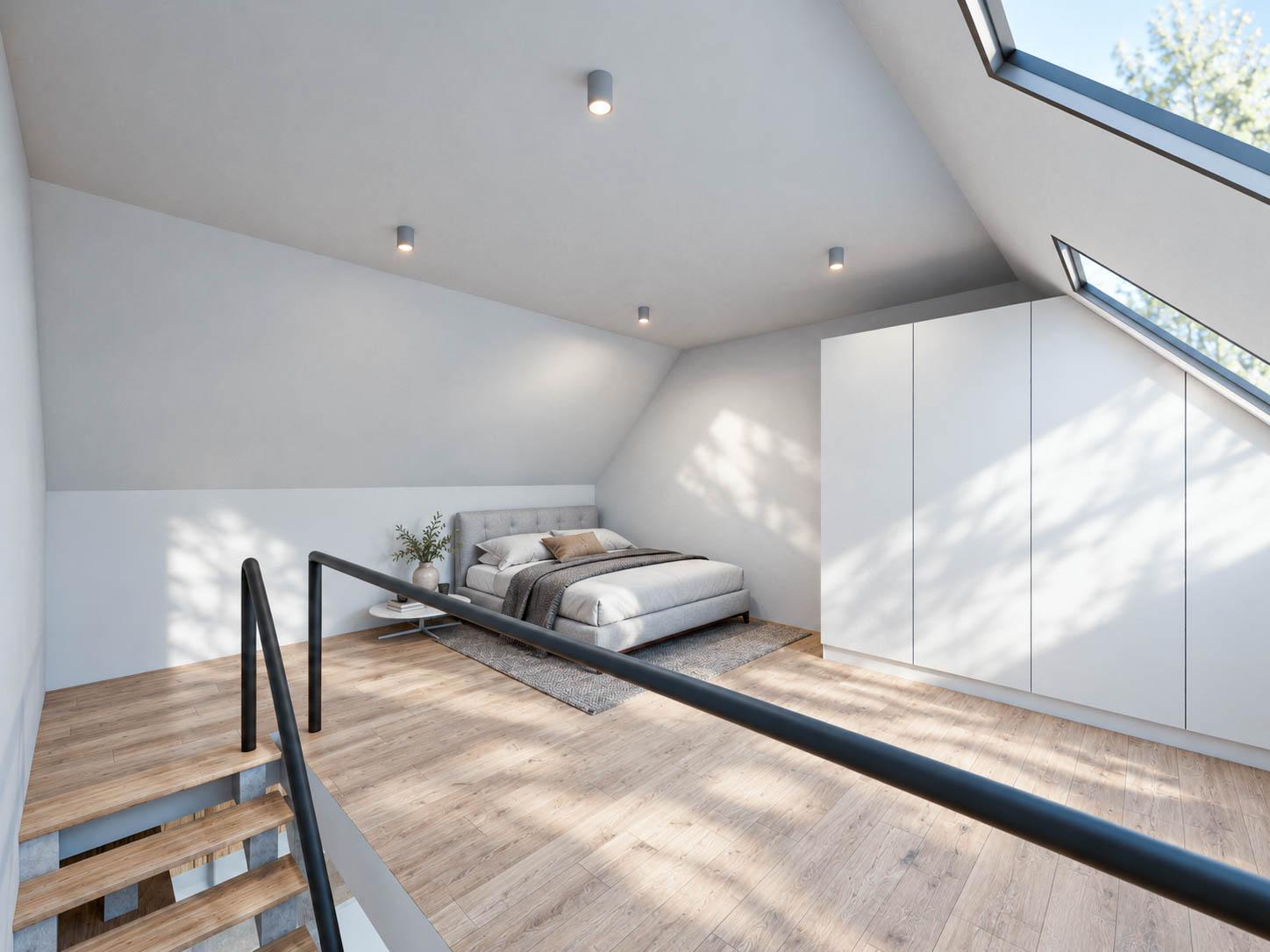 Loft 2+kk - vizualizace 4